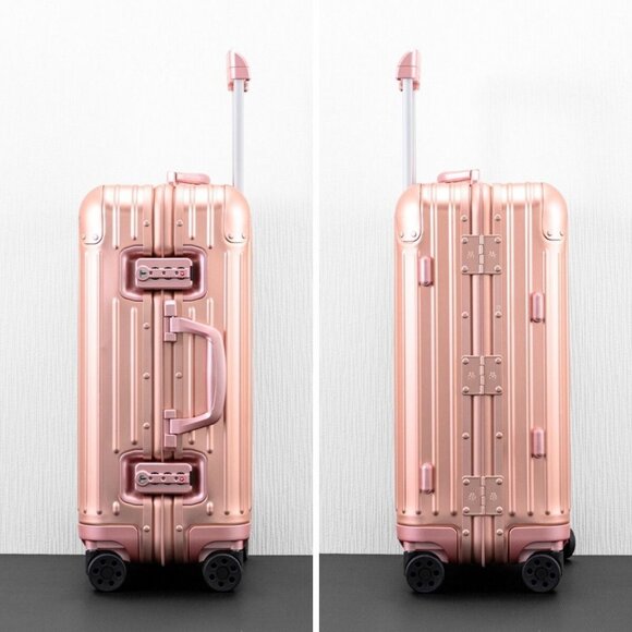RARE Authentic RIMOWA Original Cabin 35L Carry-on Suitcase Travel Luggage Pink - Picture 5 of 10